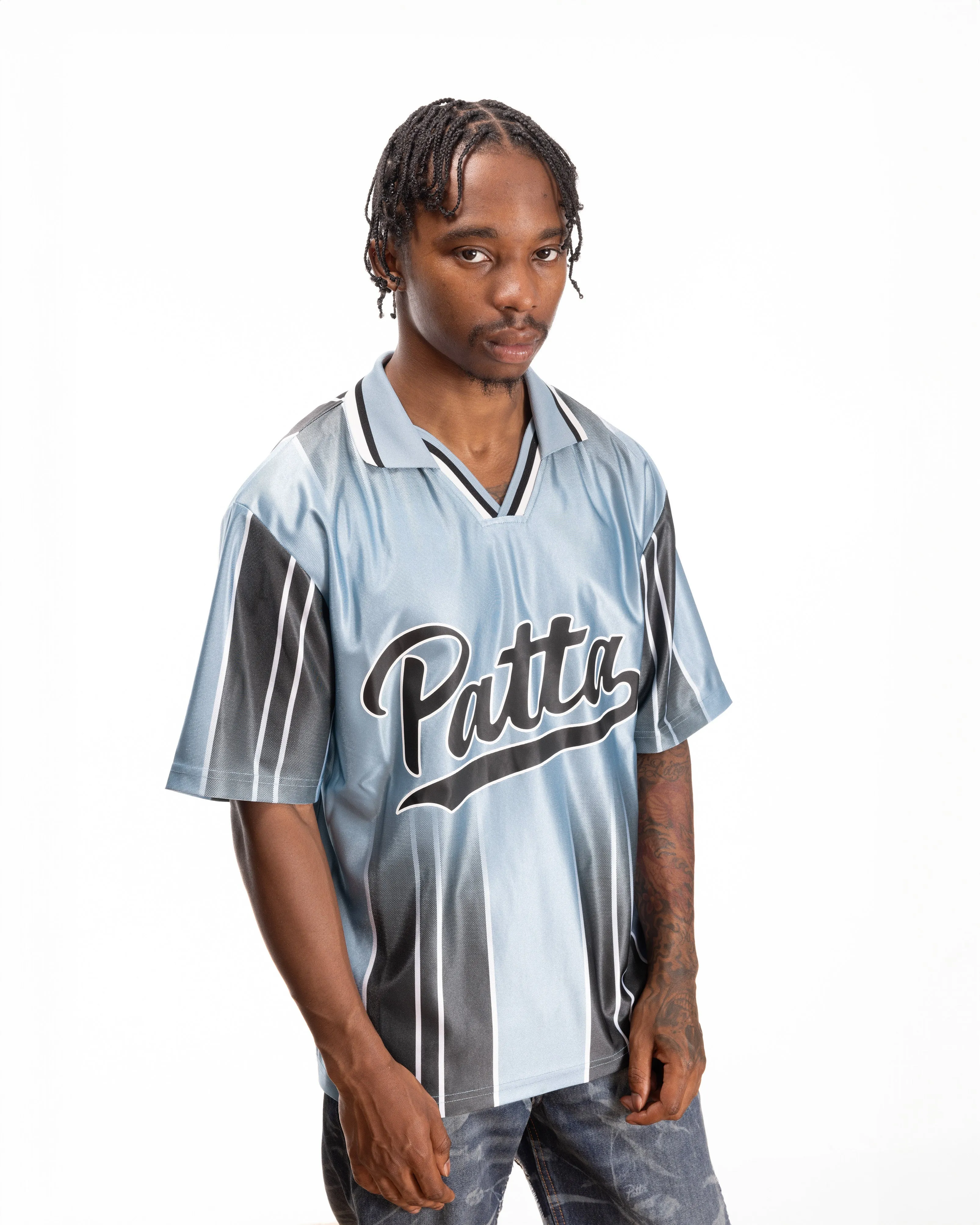 Patta Peewee Sports Jersey (Dusty Blue)