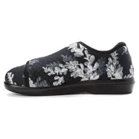 Propet Women Cush'n Foot W0206 (Black Floral)