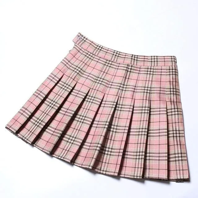 "CHIC PLAID" SKIRT