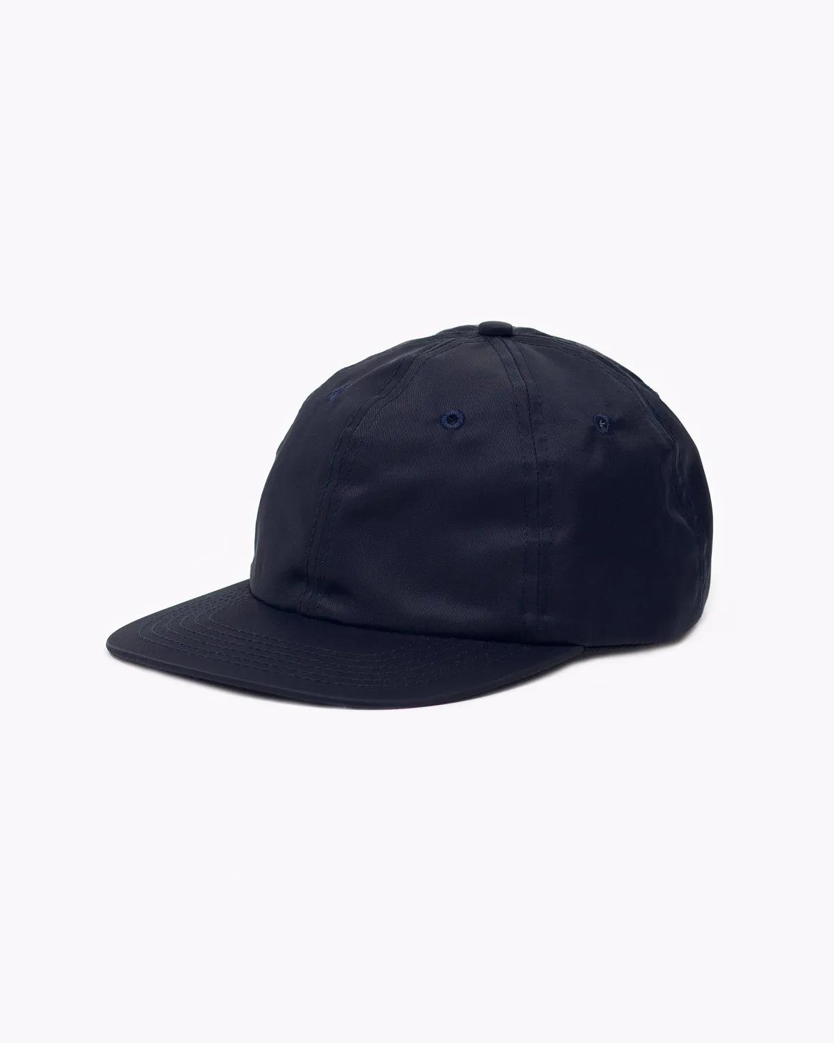 Satin Ball Cap - Navy