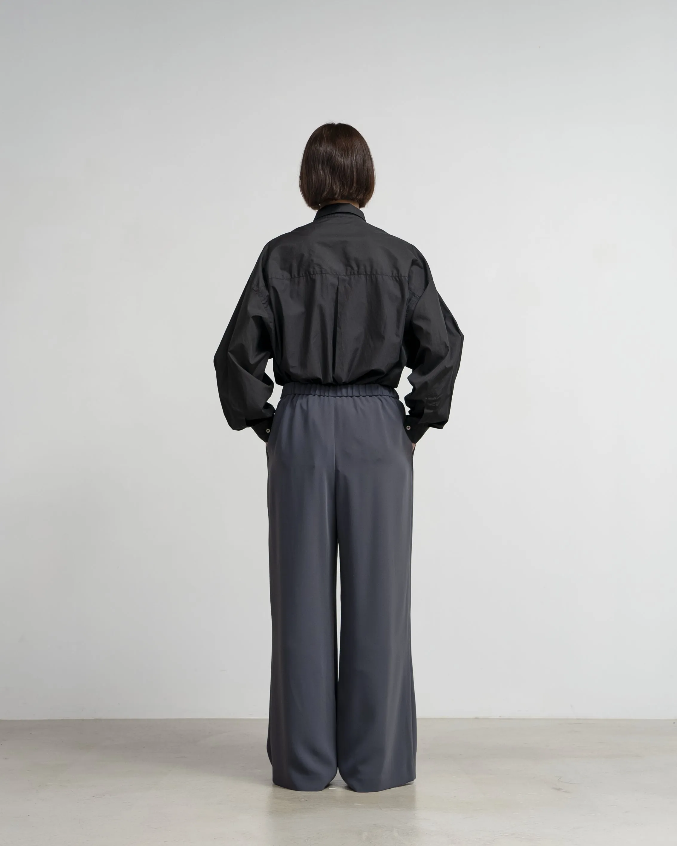 Satin Easy Wide Pants