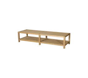 Scale coffee table, large, Oak