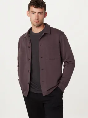 The Jordan French Terry Overshirt in Raisin