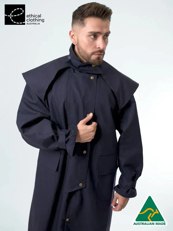 Unisex Full-length Dryskin Riding Coat with Hood