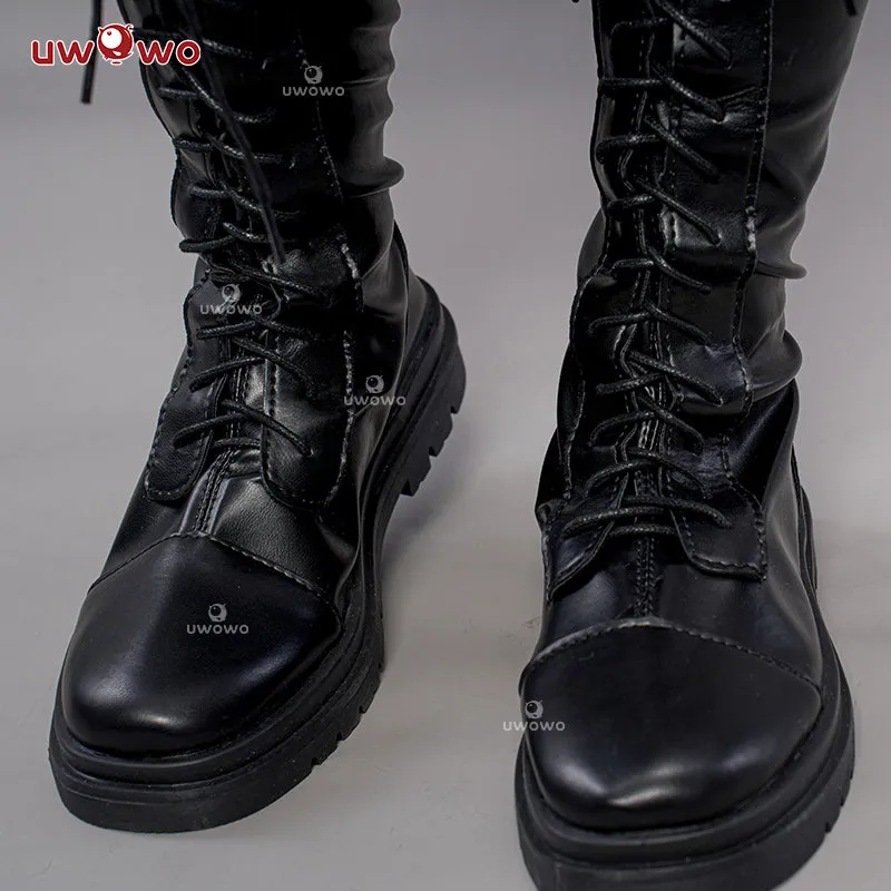 Uwowo  Rascal Collab V singer Devil Wings Gothic Cosplay Shoes Boots