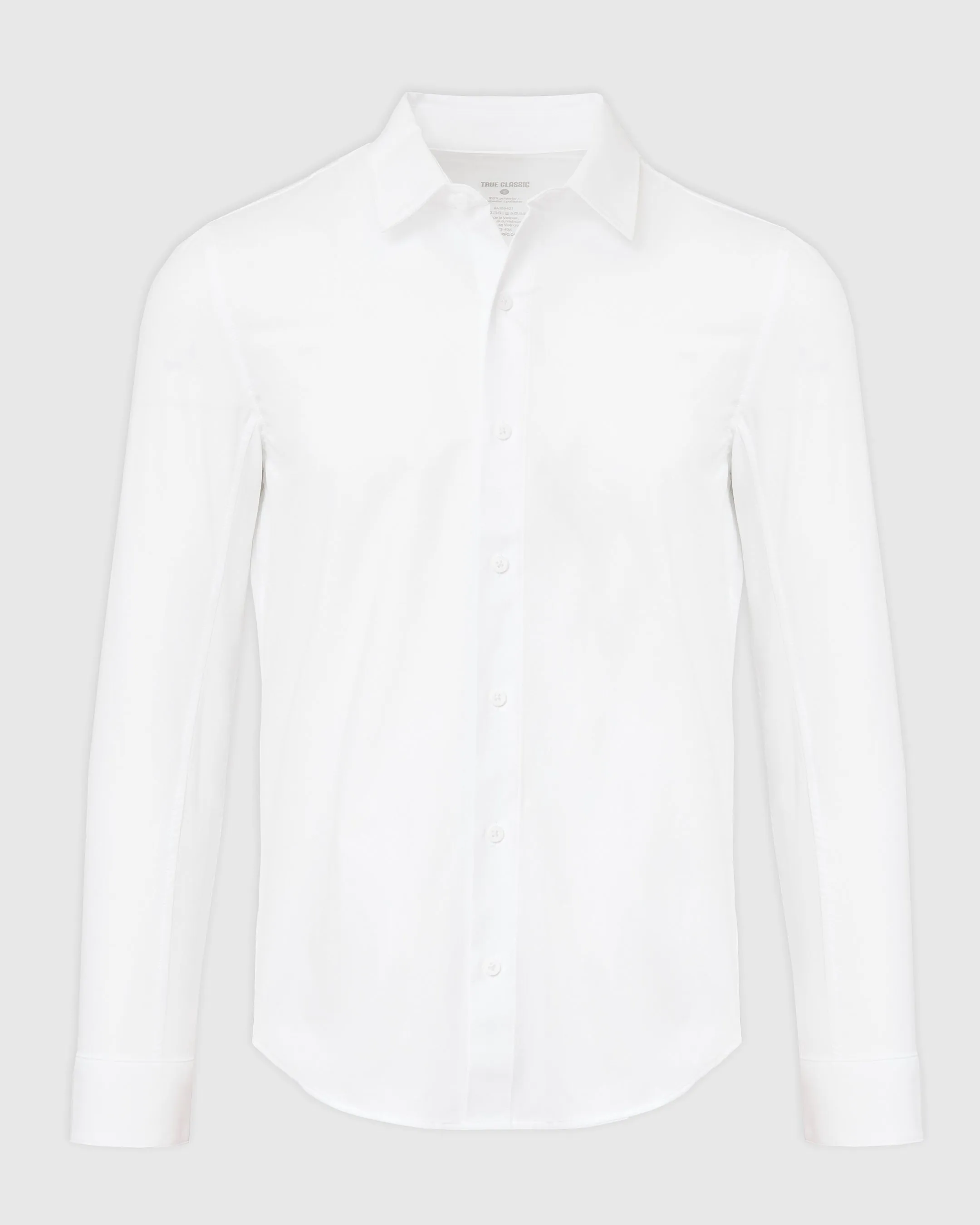 White Commuter Long Sleeve Shirt