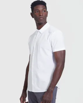 White Commuter Short Sleeve Shirt