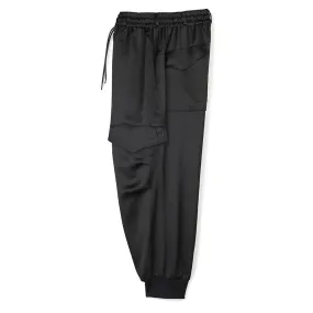 Y-3 TECH SEERSUCKER CARGO PANTS (WOMEN)